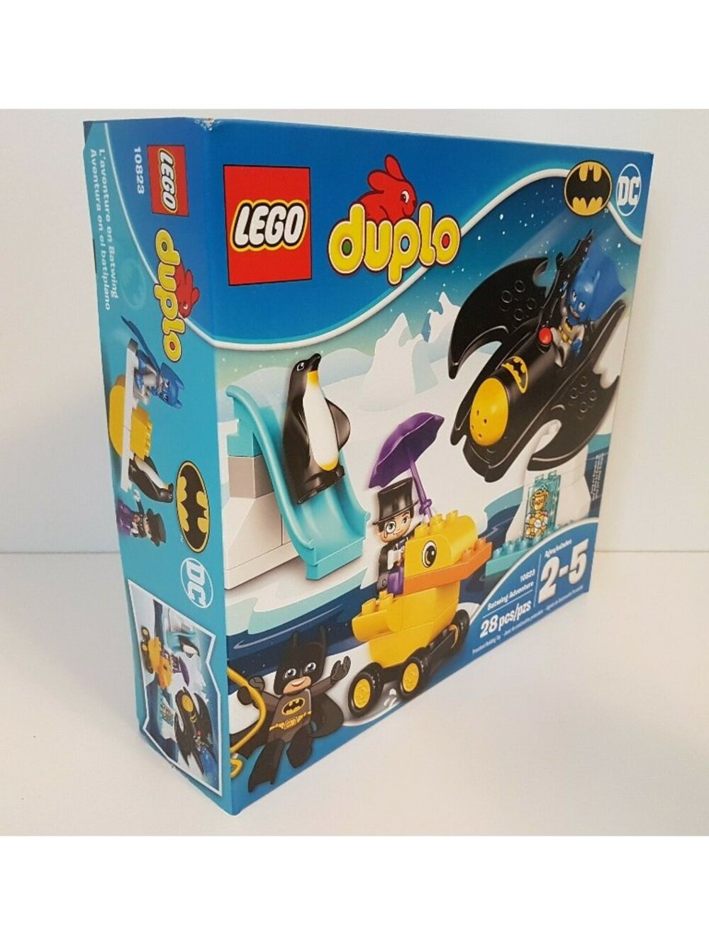 LEGO DUPLO Batman Batwing Adventure 10823 NEW Sealed Retired 28 Pieces Penguin